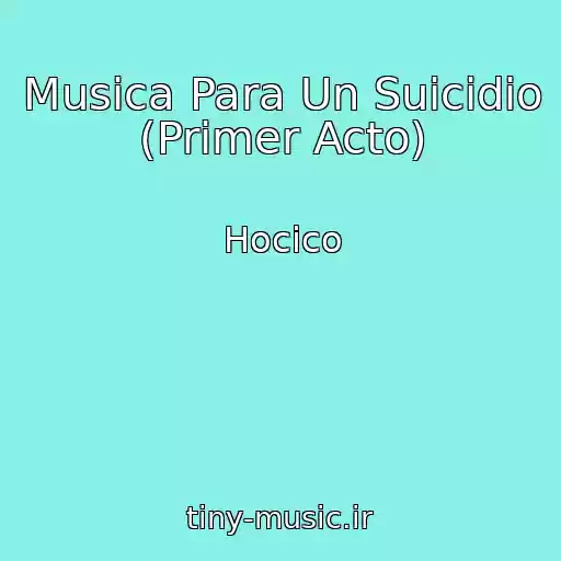 کاور آهنگ Musica Para Un Suicidio (Primer Acto) از Hocico