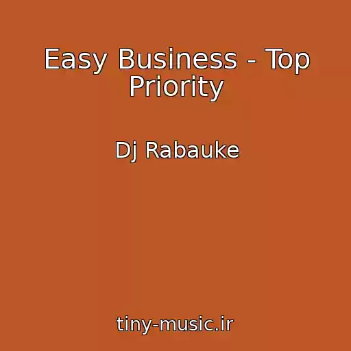 کاور آهنگ Easy Business - Top Priority از Dj Rabauke