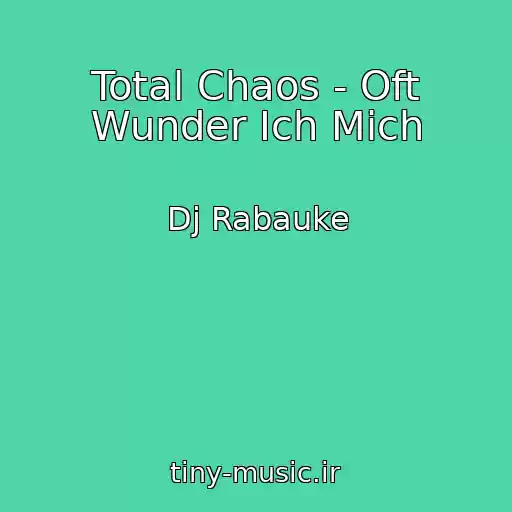 کاور آهنگ Total Chaos - Oft Wunder Ich Mich از Dj Rabauke