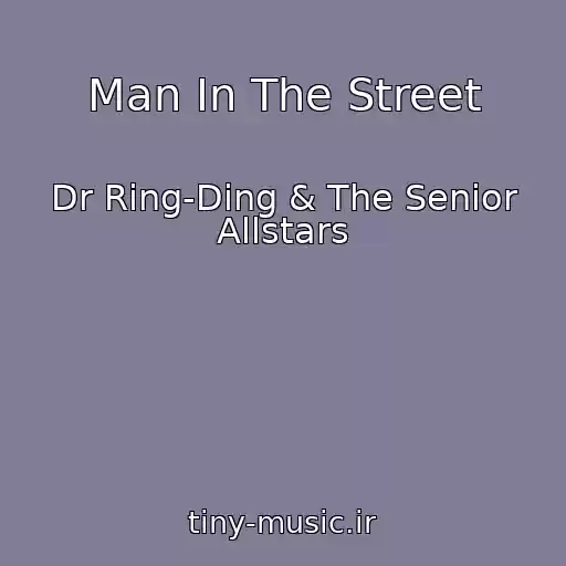 کاور آهنگ Man In The Street از Dr Ring-Ding & The Senior Allstars