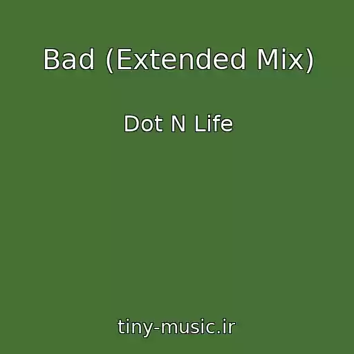 کاور آهنگ Bad (Extended Mix) از Dot N Life