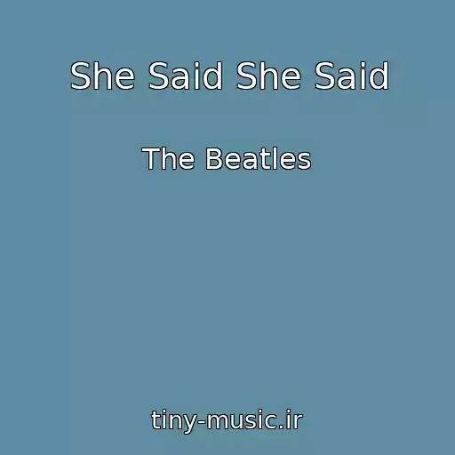 کاور آهنگ She Said She Said از The Beatles