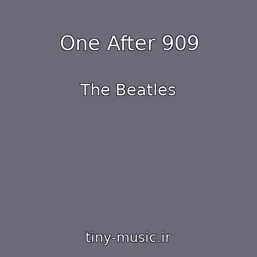 کاور آهنگ One After 909 از The Beatles