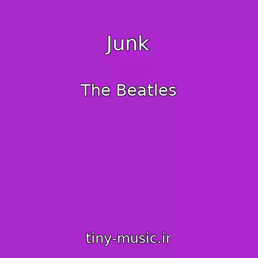 کاور آهنگ Junk از The Beatles