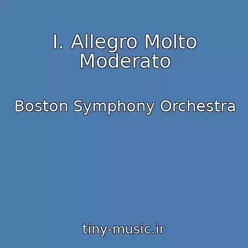 کاور آهنگ I. Allegro Molto Moderato از Boston Symphony Orchestra
