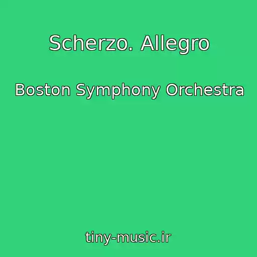 کاور آهنگ Scherzo. Allegro از Boston Symphony Orchestra