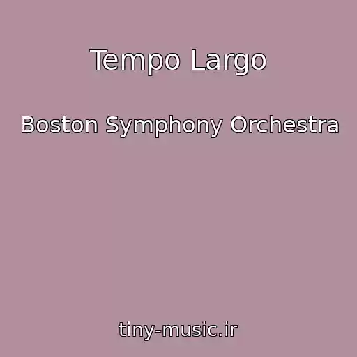 کاور آهنگ Tempo Largo از Boston Symphony Orchestra