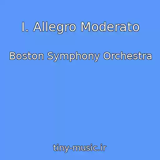 کاور آهنگ I. Allegro Moderato از Boston Symphony Orchestra