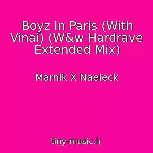 کاور آهنگ Boyz In Paris (With Vinai) (W&w Hardrave Extended Mix) از Marnik X Naeleck