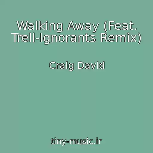 کاور آهنگ Walking Away (Feat. Trell-Ignorants Remix) از Craig David