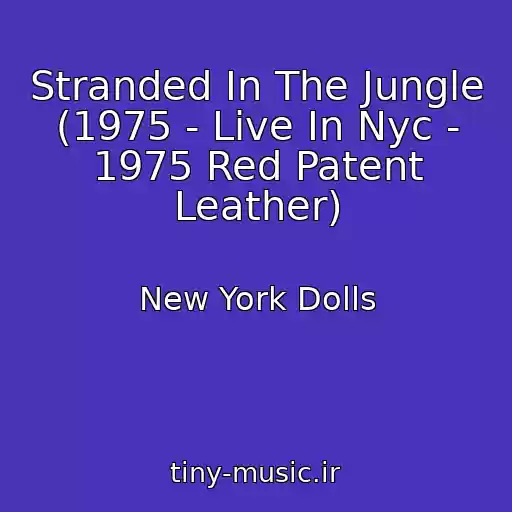 کاور آهنگ Stranded In The Jungle (1975 - Live In Nyc - 1975 Red Patent Leather) از New York Dolls