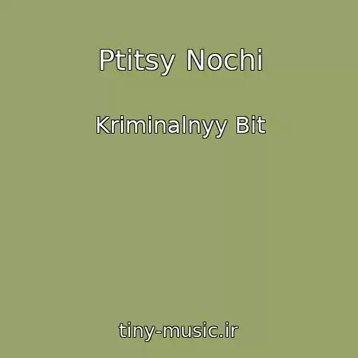 کاور آهنگ Ptitsy Nochi از Kriminalnyy Bit