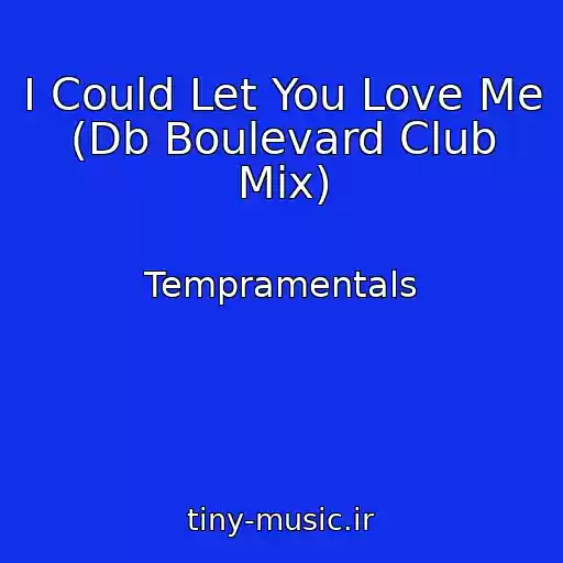 کاور آهنگ I Could Let You Love Me (Db Boulevard Club Mix) از Tempramentals