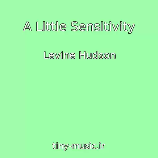 کاور آهنگ A Little Sensitivity از Levine Hudson