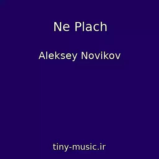 کاور آهنگ Ne Plach از Aleksey Novikov