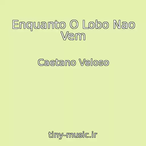 کاور آهنگ Enquanto O Lobo Nao Vem از Caetano Veloso