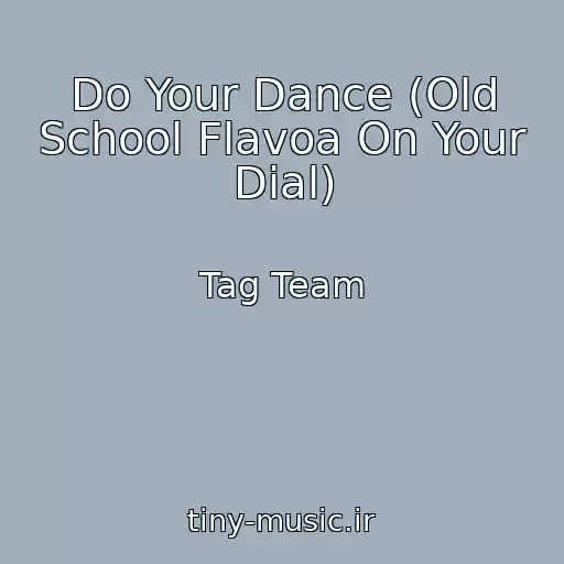 کاور آهنگ Do Your Dance (Old School Flavoa On Your Dial) از Tag Team