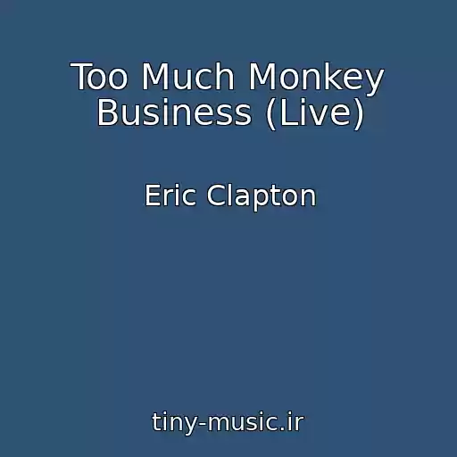 کاور آهنگ Too Much Monkey Business (Live) از Eric Clapton