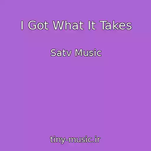 کاور آهنگ I Got What It Takes از Satv Music
