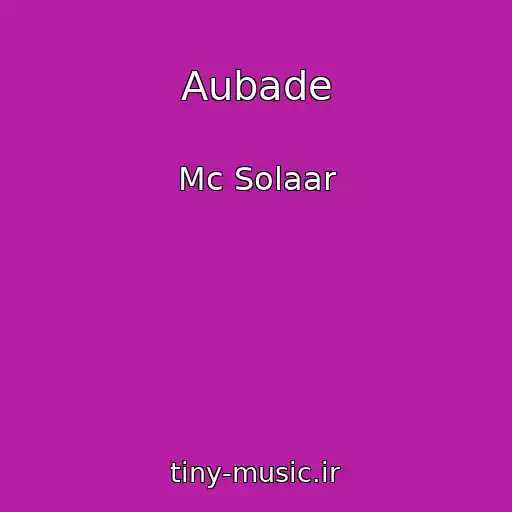 کاور آهنگ Aubade از Mc Solaar