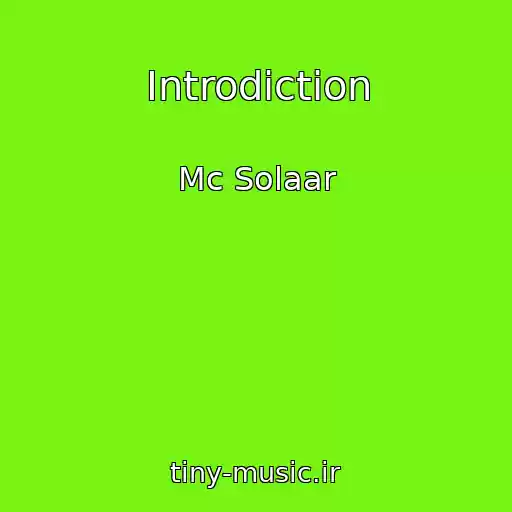 کاور آهنگ Introdiction از Mc Solaar