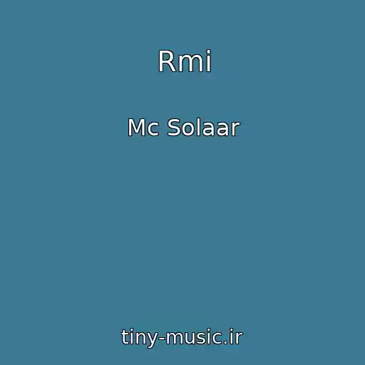 کاور آهنگ Rmi از Mc Solaar