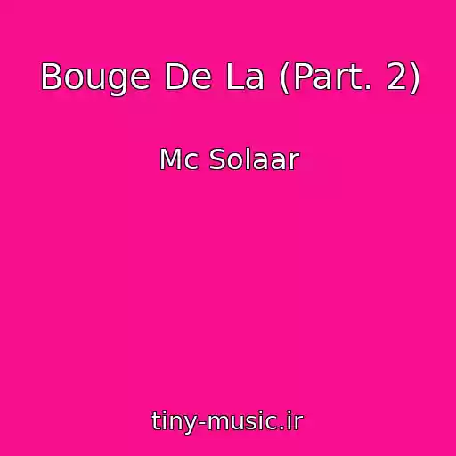 کاور آهنگ Bouge De La (Part. 2) از Mc Solaar