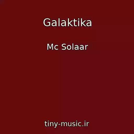 کاور آهنگ Galaktika از Mc Solaar
