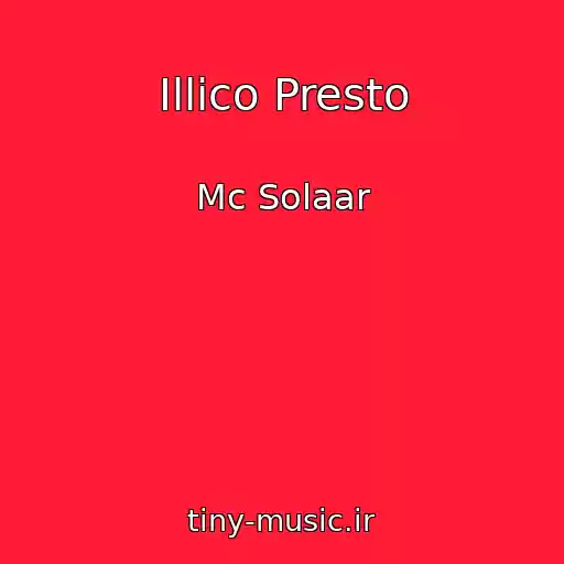 کاور آهنگ Illico Presto از Mc Solaar