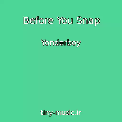 کاور آهنگ Before You Snap از Yonderboy