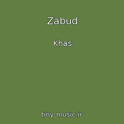 کاور آهنگ Zabud از Khas