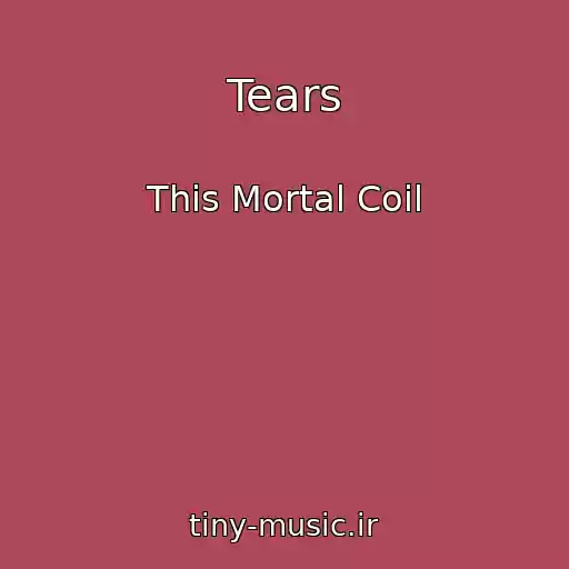 کاور آهنگ Tears از This Mortal Coil