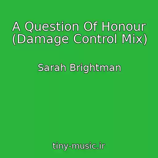 کاور آهنگ A Question Of Honour (Damage Control Mix) از Sarah Brightman