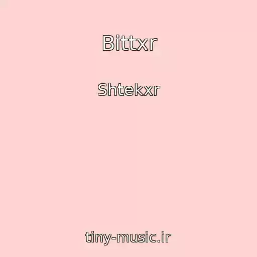 کاور آهنگ Bittxr از Shtekxr