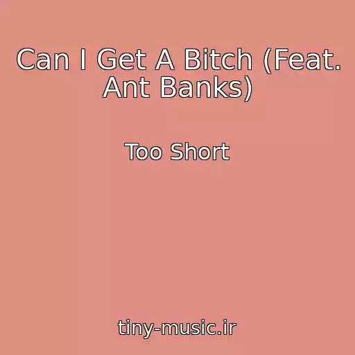 کاور آهنگ Can I Get A Bitch (Feat. Ant Banks) از Too Short