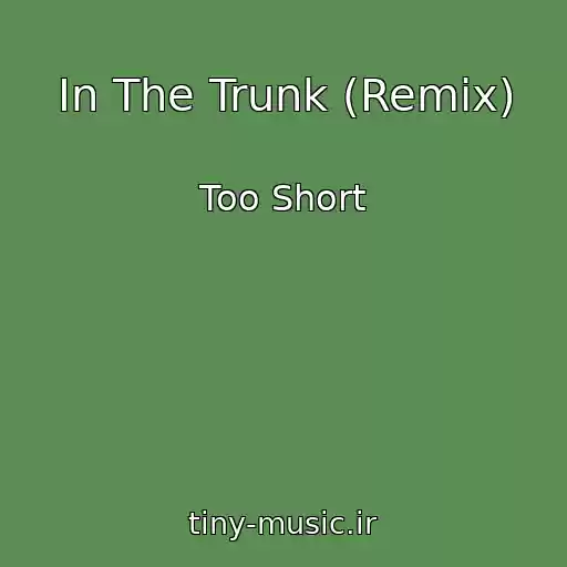 کاور آهنگ In The Trunk (Remix) از Too Short