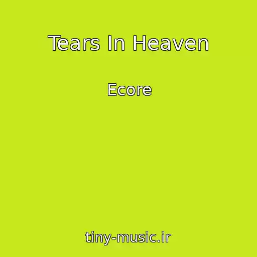 کاور آهنگ Tears In Heaven از Ecore