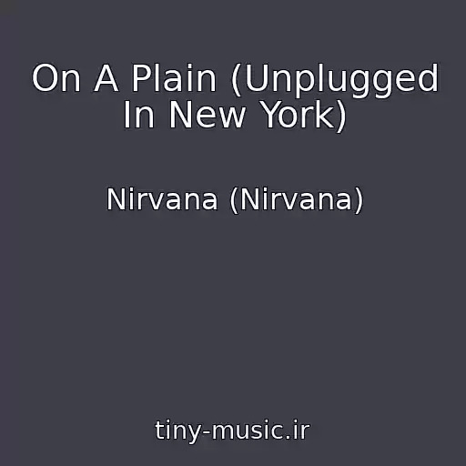 کاور آهنگ On A Plain (Unplugged In New York) از Nirvana (Nirvana)