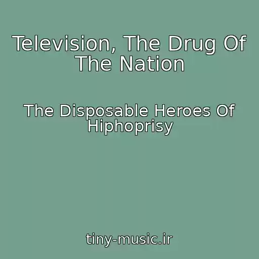 کاور آهنگ Television, The Drug Of The Nation از The Disposable Heroes Of Hiphoprisy
