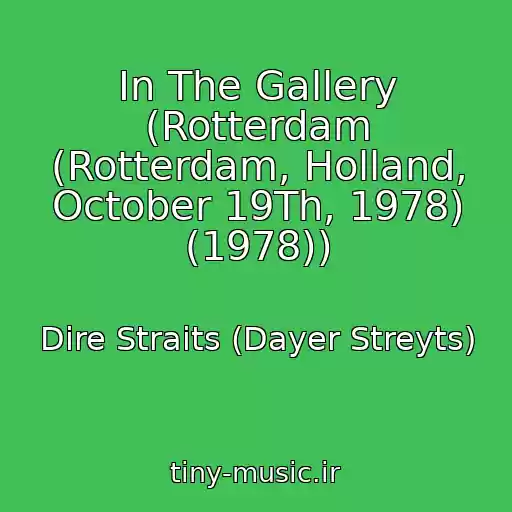 کاور آهنگ In The Gallery (Rotterdam (Rotterdam, Holland, October 19Th, 1978) (1978)) از Dire Straits (Dayer Streyts)