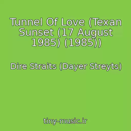 کاور آهنگ Tunnel Of Love (Texan Sunset (17 August 1985) (1985)) از Dire Straits (Dayer Streyts)