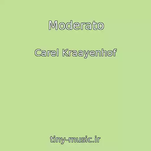 کاور آهنگ Moderato از Carel Kraayenhof