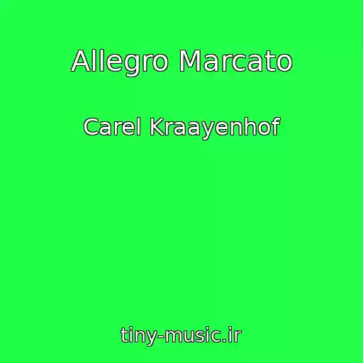 کاور آهنگ Allegro Marcato از Carel Kraayenhof