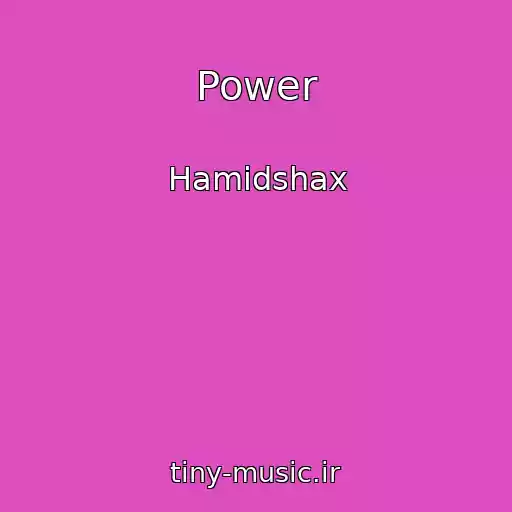 کاور آهنگ Power از Hamidshax
