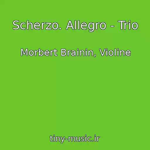 کاور آهنگ Scherzo. Allegro - Trio از Morbert Brainin, Violine