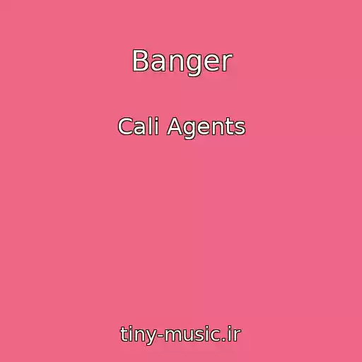 کاور آهنگ Banger از Cali Agents
