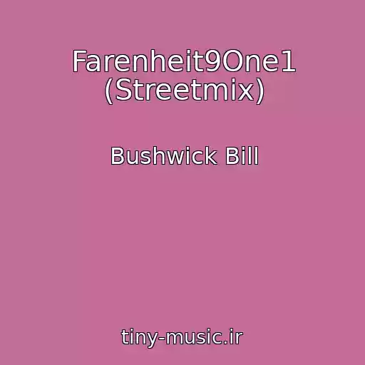 کاور آهنگ Farenheit9One1 (Streetmix) از Bushwick Bill