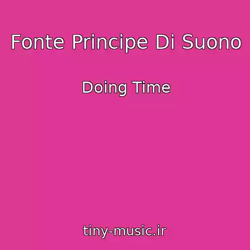 کاور آهنگ Fonte Principe Di Suono از Doing Time