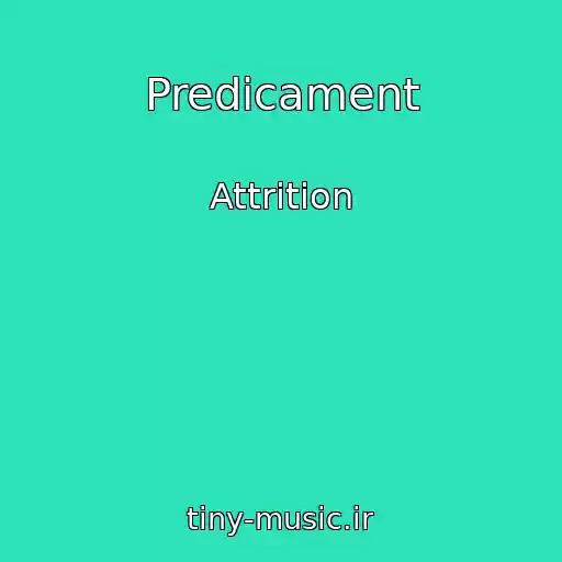 کاور آهنگ Predicament از Attrition