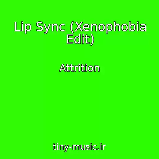 کاور آهنگ Lip Sync (Xenophobia Edit) از Attrition